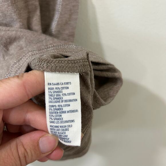 American Eagle Women Sz Large Brown Lace Babydoll Cami Tank Top Y2K Preppy Fairy - Picture 5 of 6